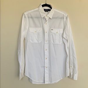 Ralph Lauren / Beach Twill White Shirt / Size: S
